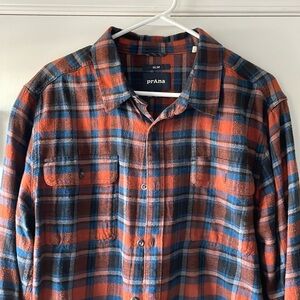 Prana slim fit Flannel